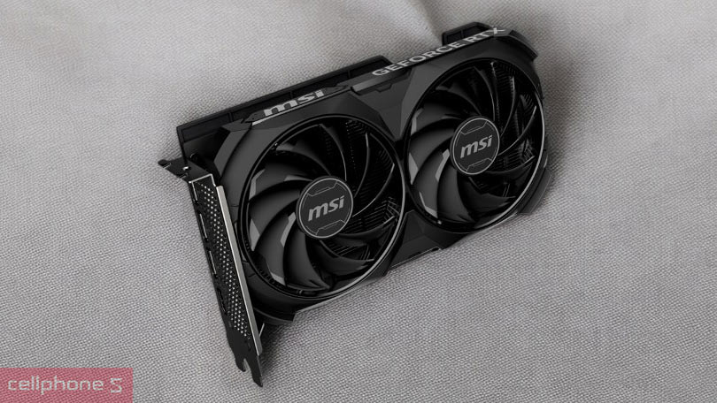 VGA MSI GeForce RTX 4060 Ti 8G VENTUS 2X BLACK E1 OC – Chiến thần đồ họa, chinh phục mọi tựa game