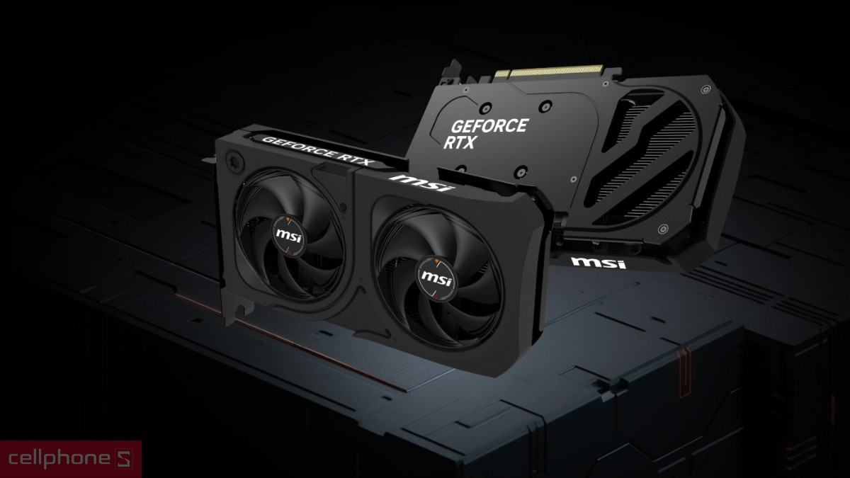 VGA MSI Geforce RTX 5060 TI 16G Shadow 2X OC - Hiệu suất mạnh mẽ và thiết kế sang trọng