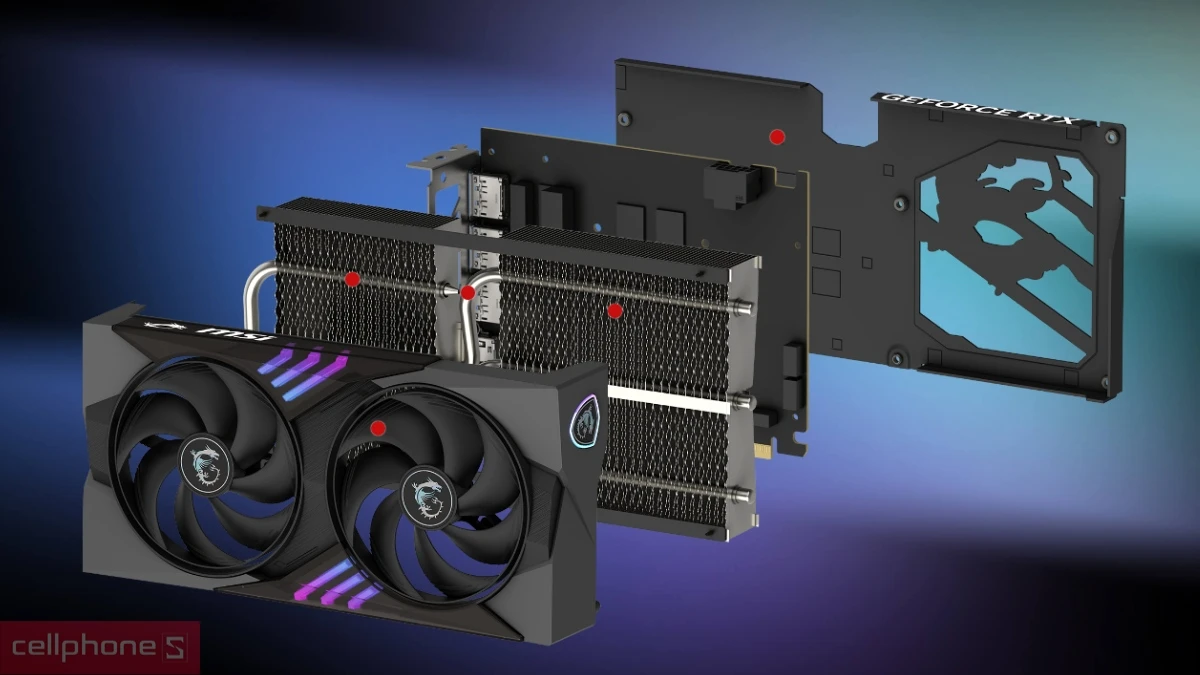 Hiệu năng VGA MSI GeForce RTX 5060 Ti 8G Gaming OC