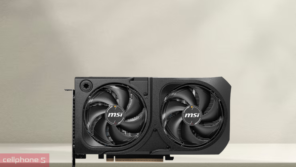 Khả năng tản nhiệt của VGA MSI GeForce RTX 5060 Ti 8G SHADOW 2X OC