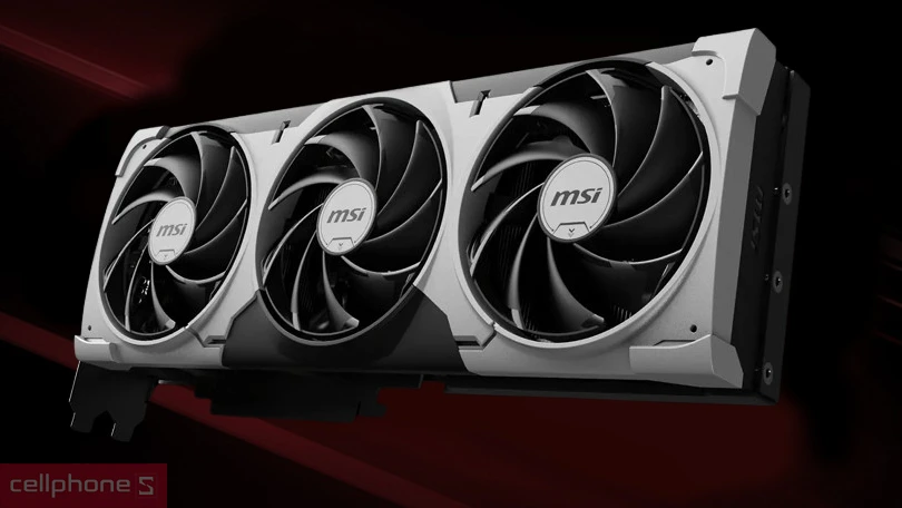Khả năng tản nhiệt của VGA MSI Geforce RTX 5080 16GB Ventus 3X OC