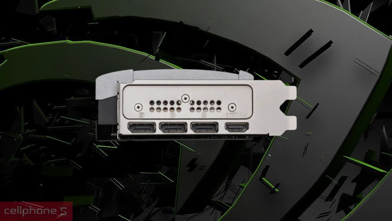 Các cổng kết nối trên VGA MSI Geforce RTX 5080 16GB Ventus 3X OC