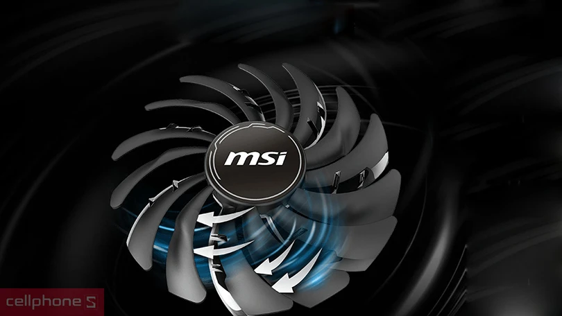 Đánh giá thiết kế VGA MSI RTX 3050 Ventus 2X 8G OC