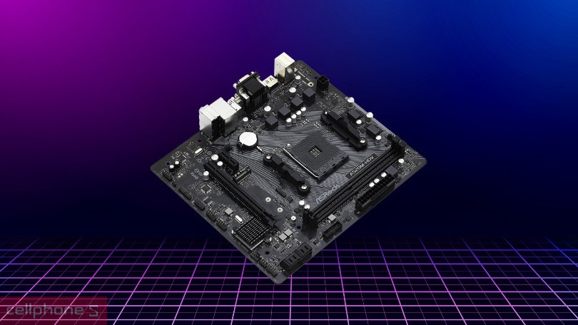 Kết nối trên mainboard ASRock A520M-HDV D4 AM4