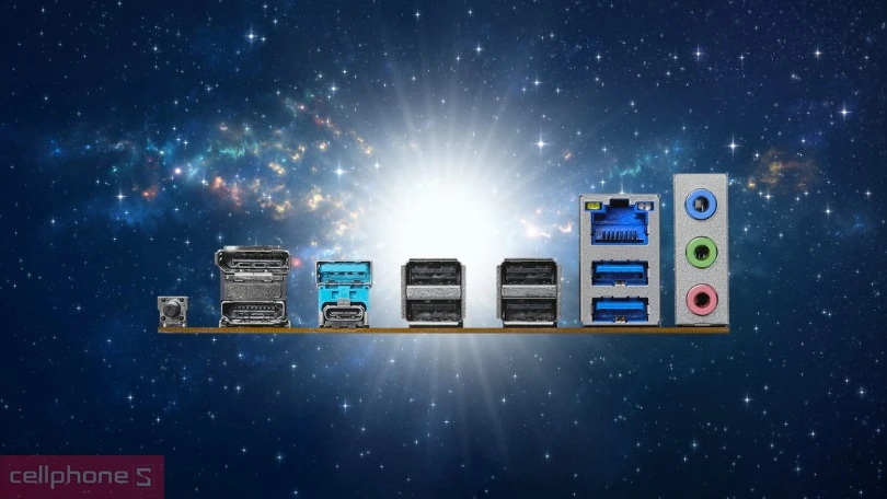 Hệ thống khe RAM mở rộng của mainboard Asrock B650M PG Lightning Wifi