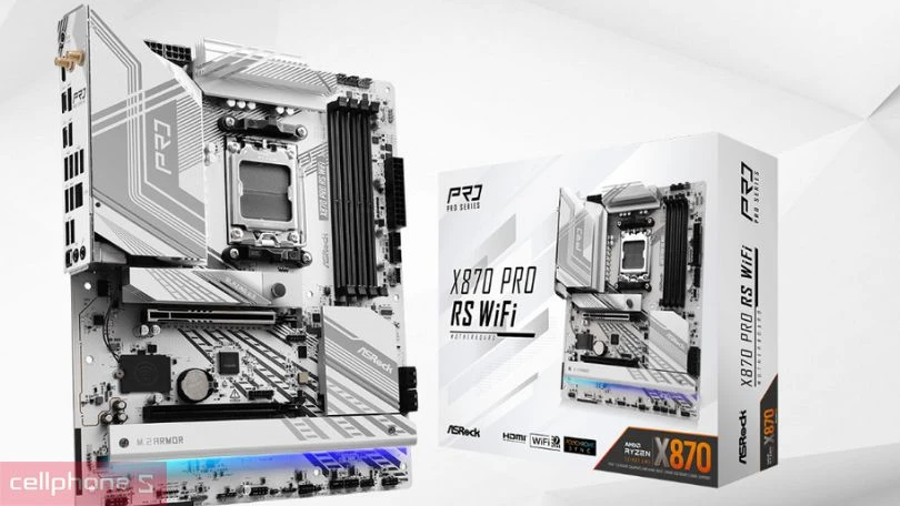 Kết nối trên mainboard Asrock X870 Pro RS Wifi D5