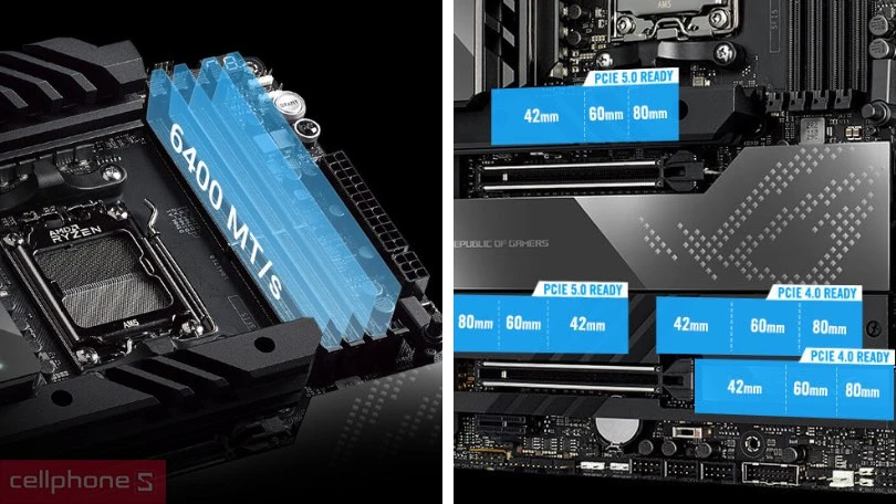 Khả năng tương tích Mainboard Asus ROG Crosshair X670E Hero