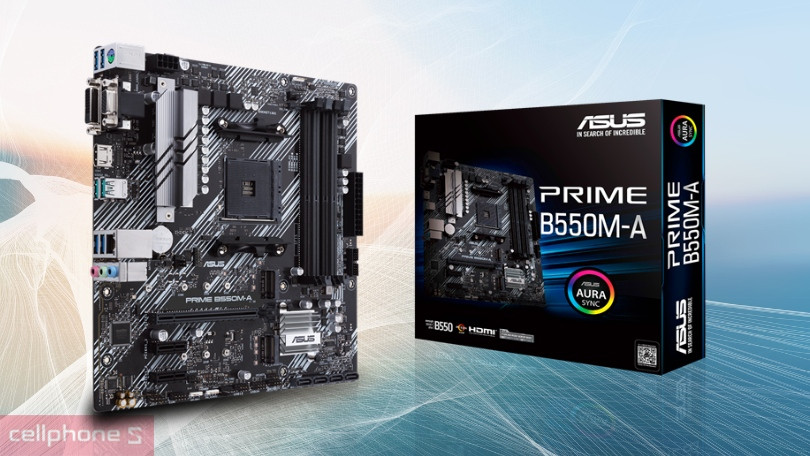Đánh giá Mainboard Asus Prime B550M-A