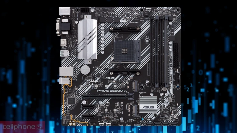 Đánh giá Mainboard Asus Prime B550M-A