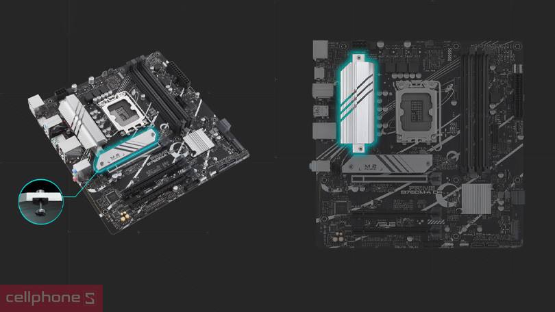 Mainboard Asus Prime B760M-A DDR4