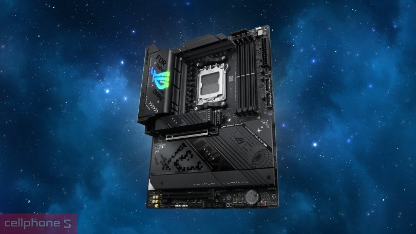 Thiết kế mainboard ASUS ROG Strix X870-F Gaming Wifi