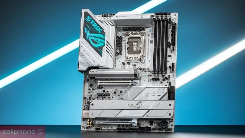 Hệ thống làm mát trên mainboard Asus ROG Strix Z890-A Gaming Wifi