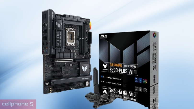 Phần mềm hỗ trợ và công nghệ làm mát của mainboard Asus TUF Gaming Z890-Plus Wifi
