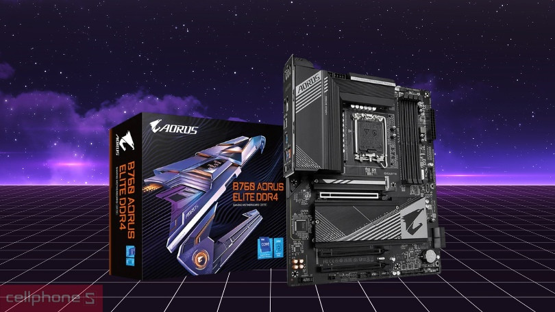 Mainboard Gigabyte B760 Aorus Elite DDR4 - Tối ưu hiệu suất với chipset hiện đại
