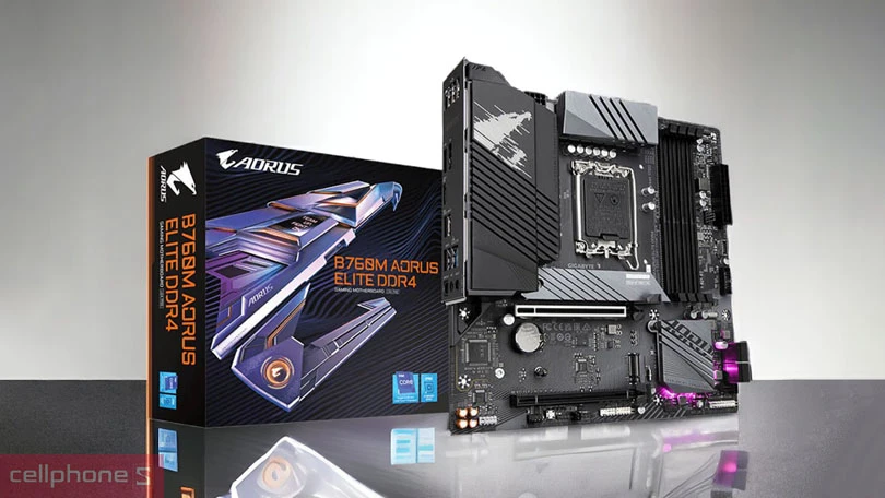 Mainboard Gigabyte B760M A Elite AX DDR4 - hiện đại, chất lượng hàng đầu dành cho PC gaming