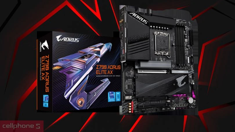 Mainboard Gigabyte Z790 Aorus Elite AX​ DDR5 - Hiệu năng đỉnh, tản nhiệt hiệu quả