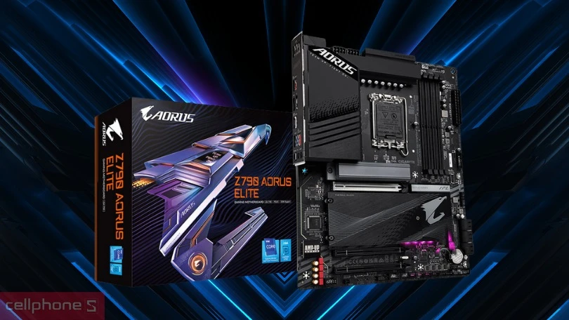 Mainboard Gigabyte Z790 Aorus Elite X WiFi7 D5 – Thiết kế mạnh mẽ, làm mát ấn tượng
