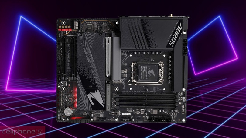 Mainboard Gigabyte Z790 Aorus Elite X WiFi7 D5 – Thiết kế mạnh mẽ, làm mát ấn tượng