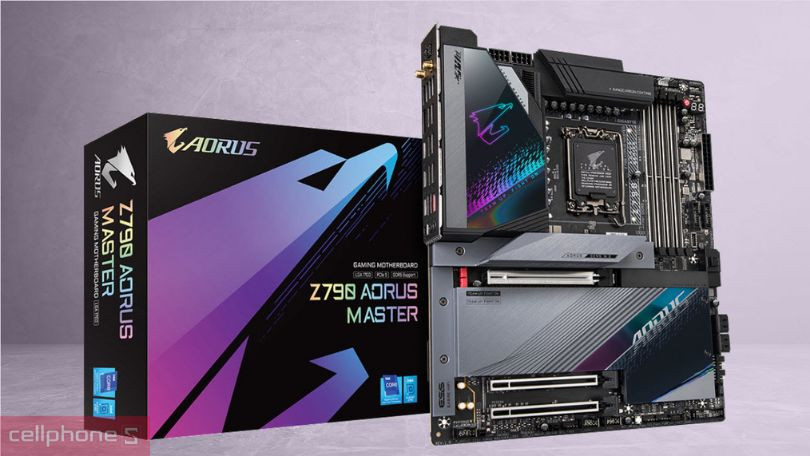 Mainboard Gigabyte Z790 Aorus Master X D5 mạnh mẽ hơn, hiệu suất tốt hơn