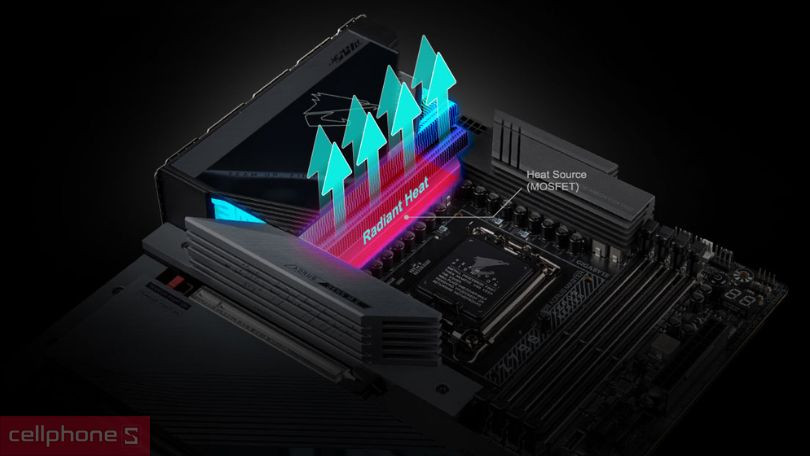 Mainboard Gigabyte Z790 Aorus Master X D5 mạnh mẽ hơn, hiệu suất tốt hơn