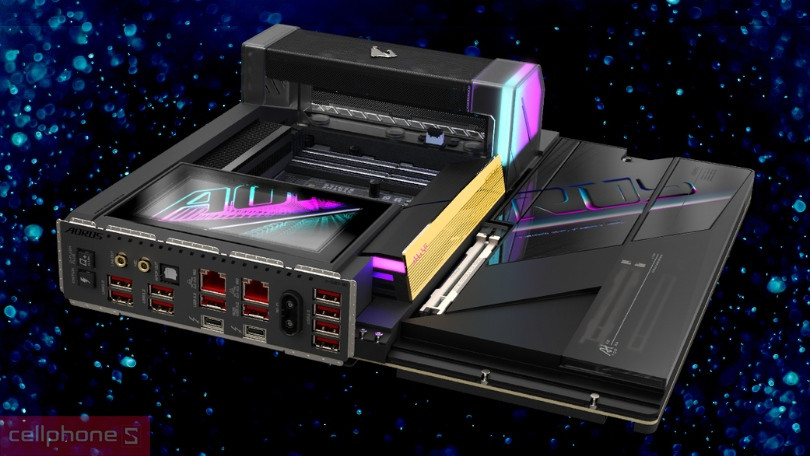 Khả năng kết nối của mainboard Gigabyte Z890 Aorus Extrme AI Top