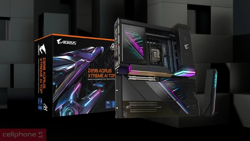 Hiệu năng AI vượt trội của mainboard Gigabyte Z890 Aorus Extrme AI Top