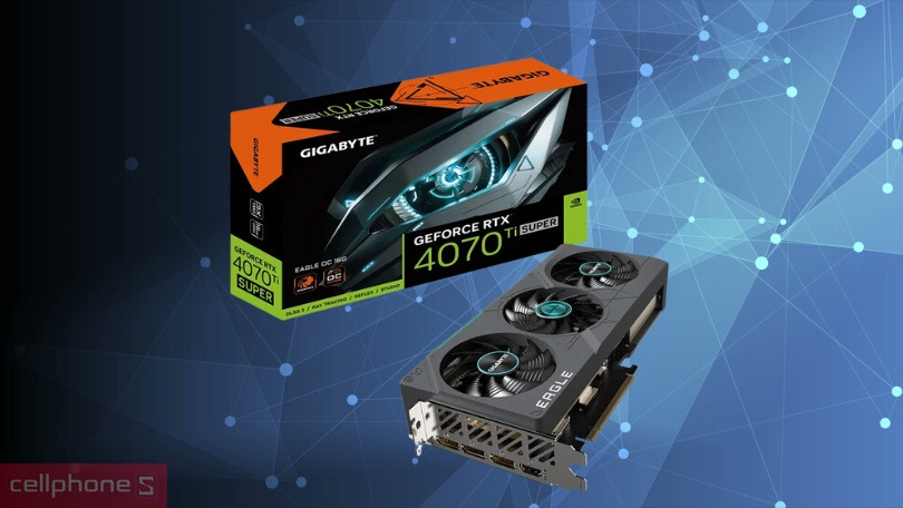 VGA Gigabyte Geforce RTX 4070 TI Super Eagle OC 16GB N407TSEAGLE - Công nghệ NVIDIA DLSS 3 và trang bị lõi thế hệ mới