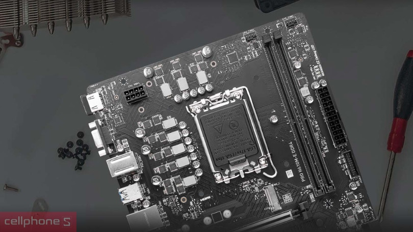 Mainboard MSI Pro H610M E DDR4 - Trang bị Socket LGA 1700 đời mới