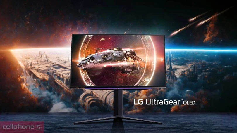 Màn hình gaming LG OLED 27GS95QE-B 27 inch tận hưởng trọn vẹn mọi chuyển động