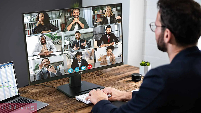 Thiết kế màn hình MSI Pro MP275 27 inch
