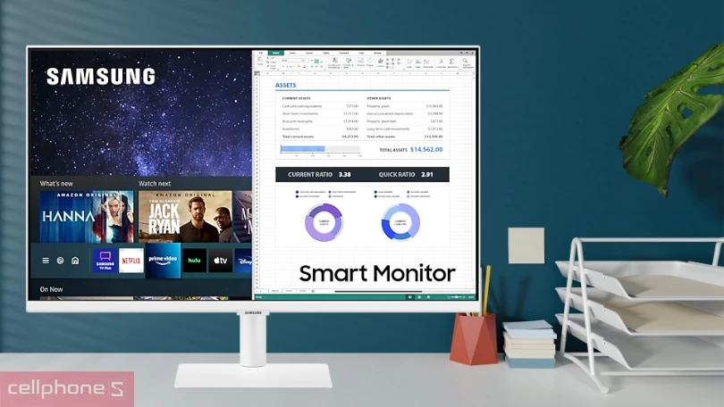 Màn hình thông minh Samsung LS27BM501EEXXV 27 inch