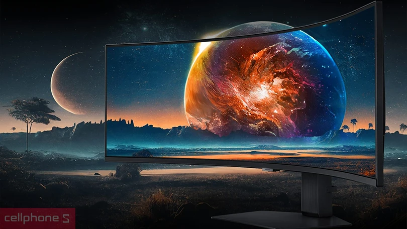 Công nghệ màn hình gaming Samsung Odessey G9 LS49CG954EEXXV 49 inch