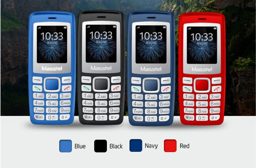 Masstel izi 120 với nhiều phiên bản màu sắc