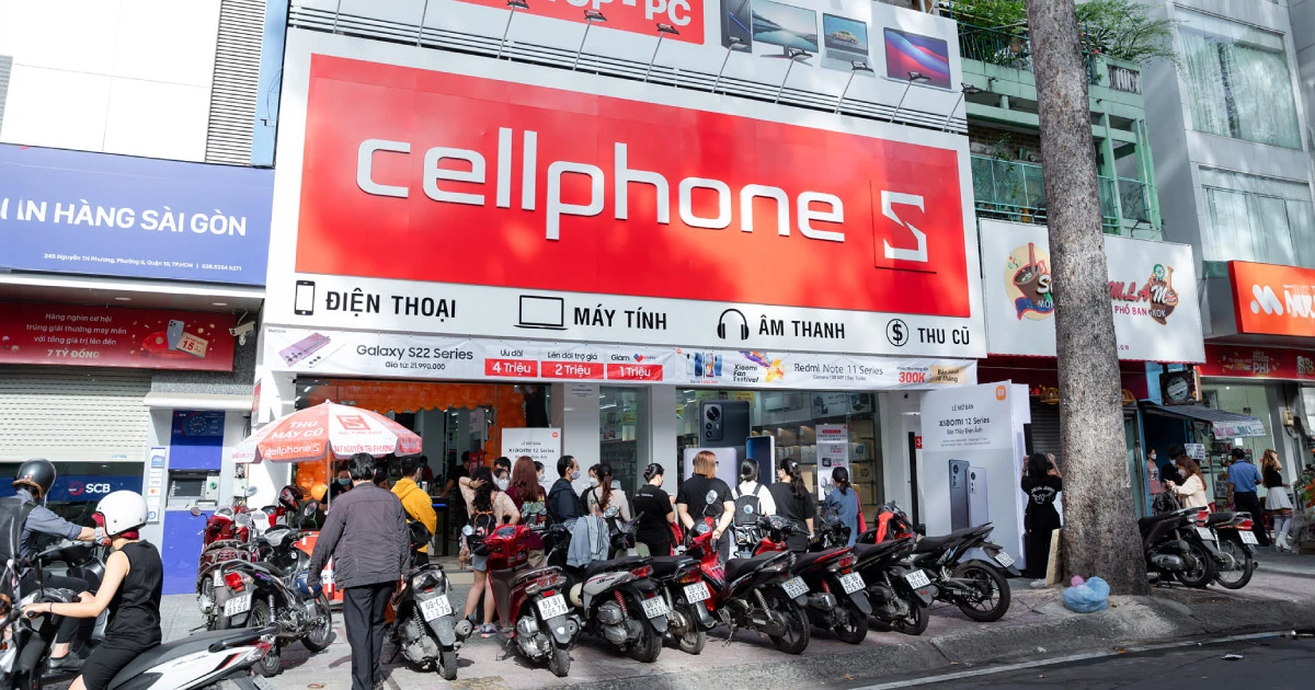 mua điện thoại giá rẻ tại cửa hàng điện thoại CellphoneS