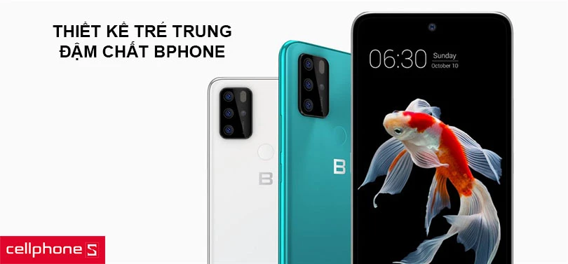 Thiết kế trẻ trung, đậm chất Bphone