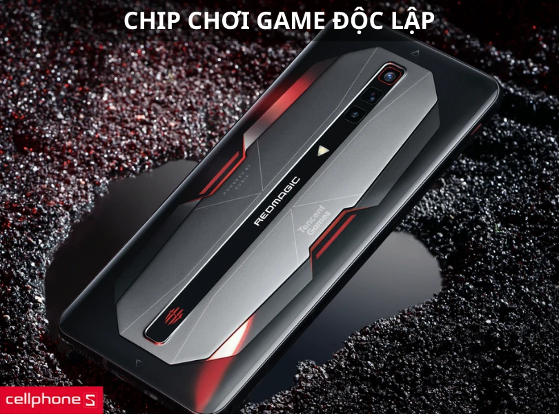 Sự kết hợp của Chip snapdragon 8 gen 1 và chip chơi game độc đáo