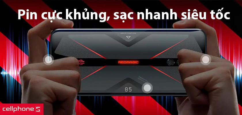 Pin dung lượng lớn, sạc nhanh siêu tốc