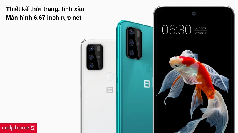 Thiết kế thời trang, màn hình lớn sắc nét