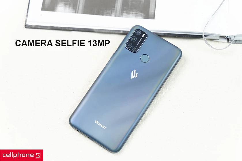 camera trước 13MP hỗ trợ selfie sắc nét