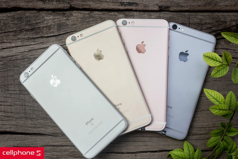 Điện thoại iPhone 6 | 6 Plus và 6s | 6s Plus đem bao nhiêu màu?