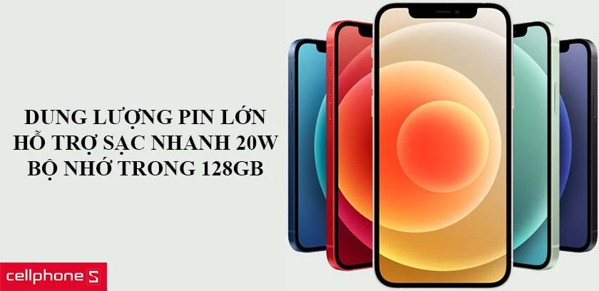 Dung lượng bộ nhớ cực 128GB khủng