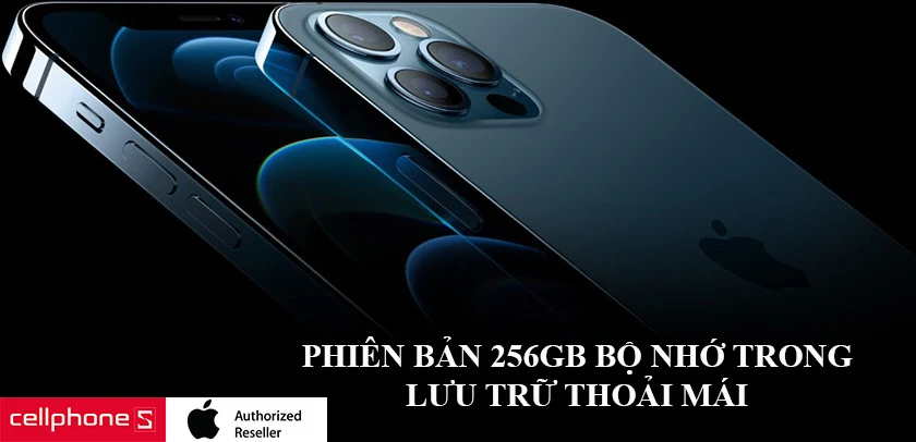 Phiên bản 256GB bộ nhớ trong, lưu trữ thoải mái