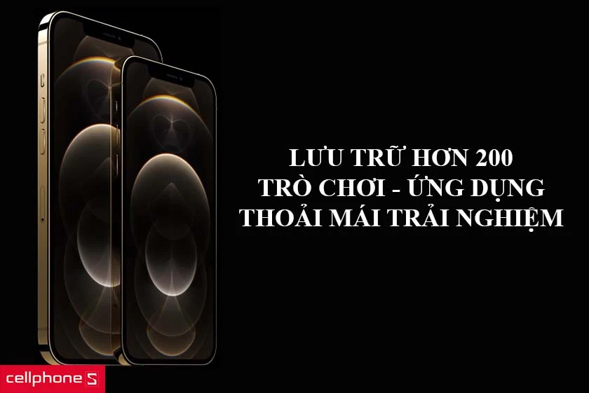 Bộ nhớ trong 512GB thoải mái sử dụng, lưu trữ mọi dữ liệu