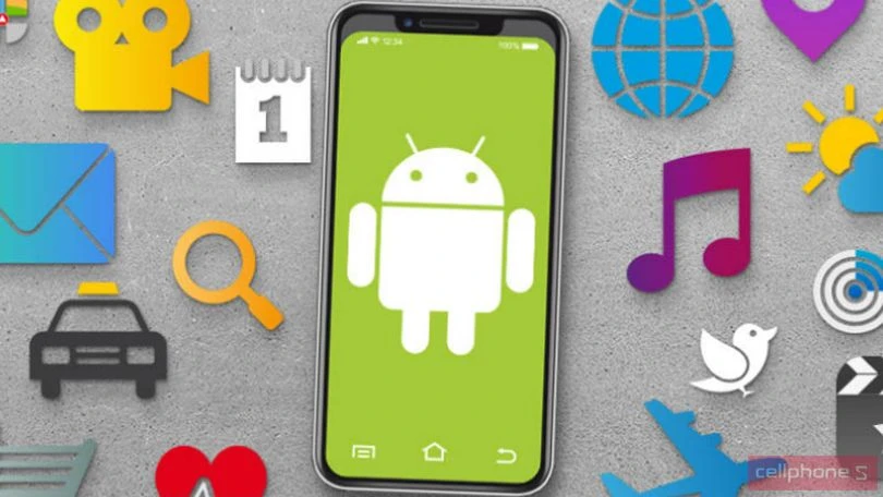 Hệ điều hành Android trên điện thoại mobile