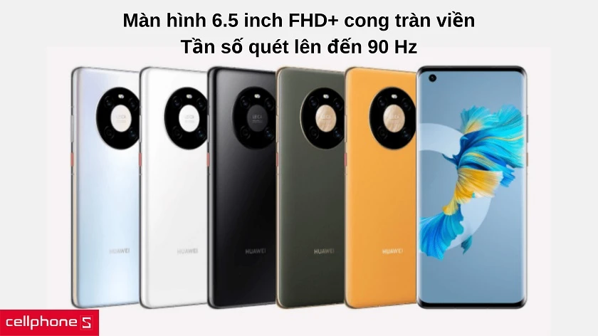 Màn hình cong tràn viền 3D 6.5 inch với tần số đến 90 Hz