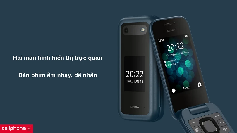 Điện thoại Nokia 2660 Flip