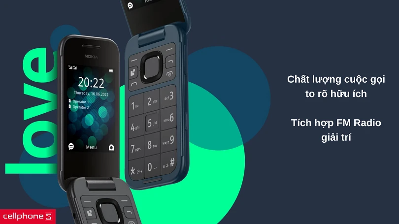 Điện thoại Nokia 2660 Flip