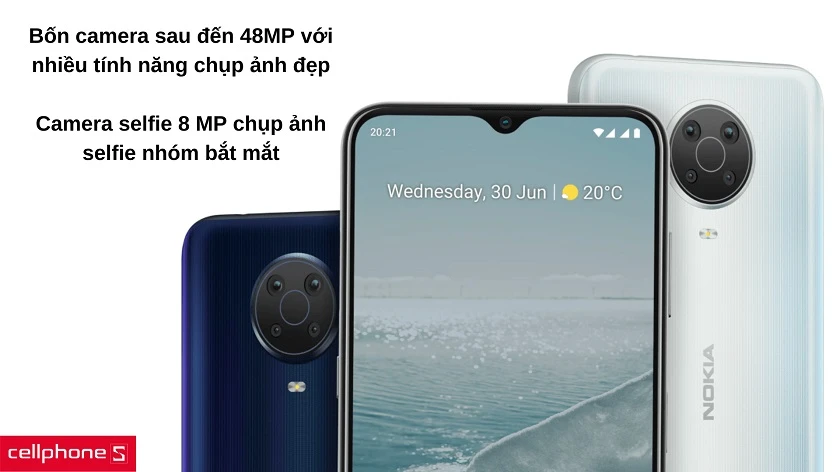 Bốn camera sau 48 MP chụp ảnh thỏa thích