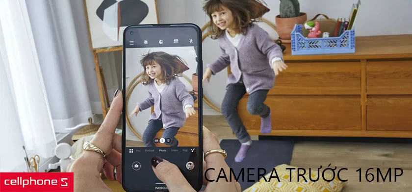 Camera trước 16MP