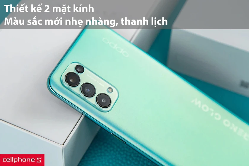 Thiết kế tương đồng Reno5, màu sắc mới nổi bật và cá tính
